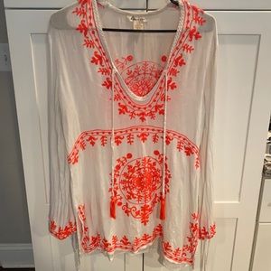 Boho beach tunic